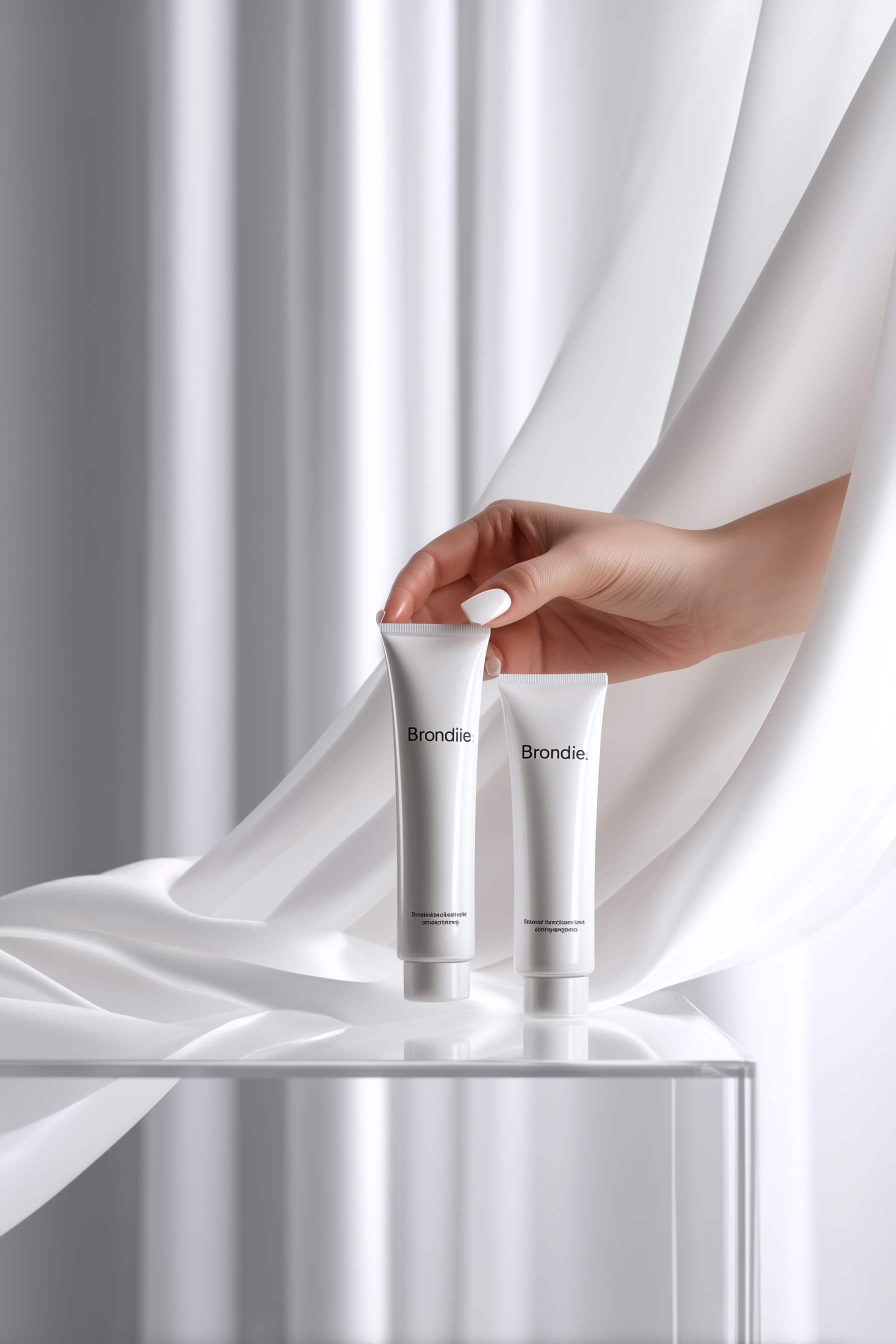 Skincare product shot